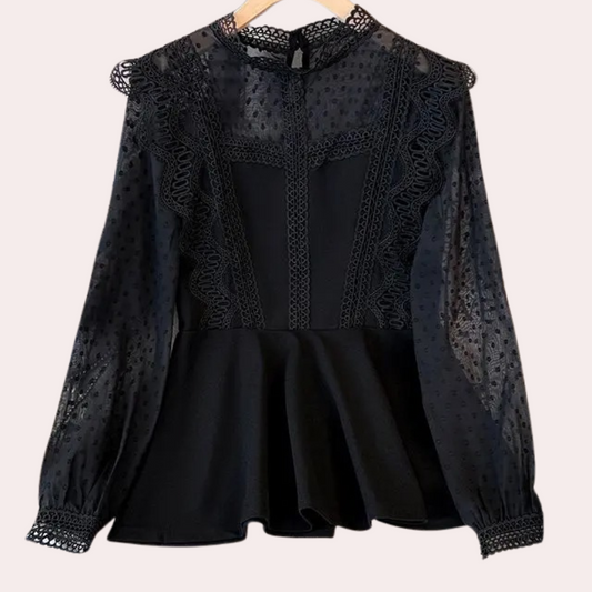 Scarlett - Elegante Damenbluse aus Spitze