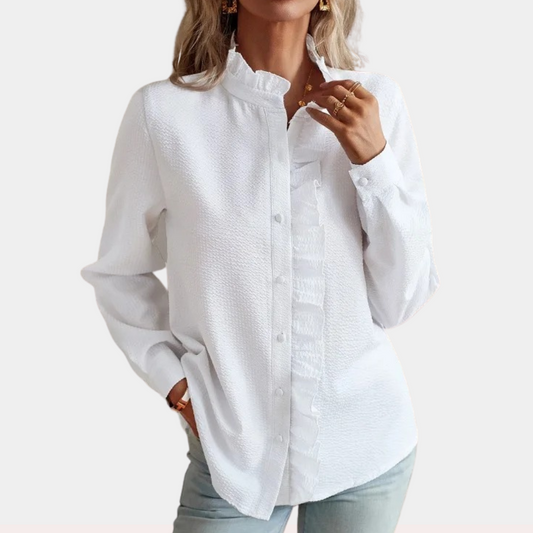 Alicia - Stylische und gestreifte Sommerbluse