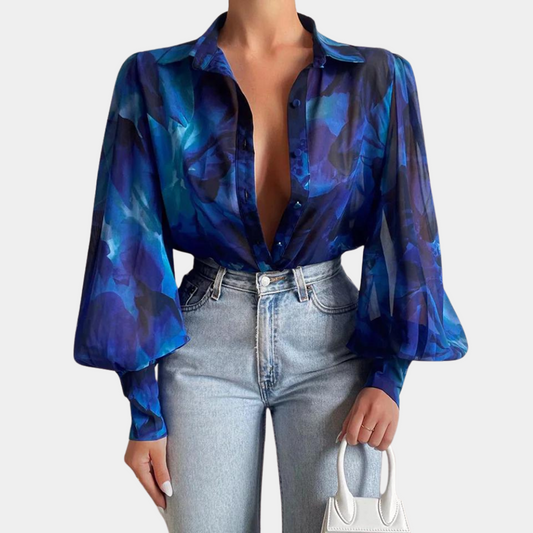 BEATRICE | Modische langärmelige Bluse für Frauen