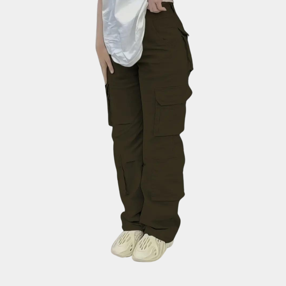 Élise - Cargohose mit hoher Taille