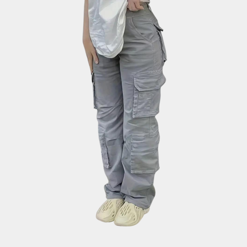 Élise - Cargohose mit hoher Taille