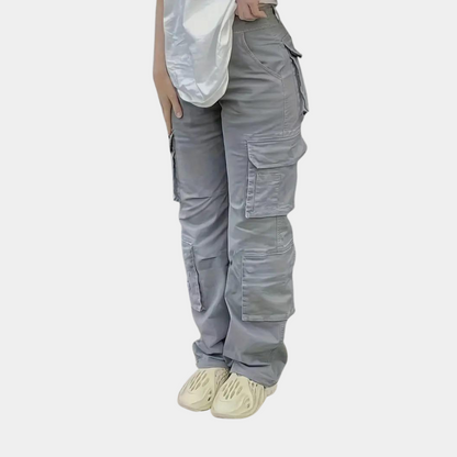 Élise - Cargohose mit hoher Taille