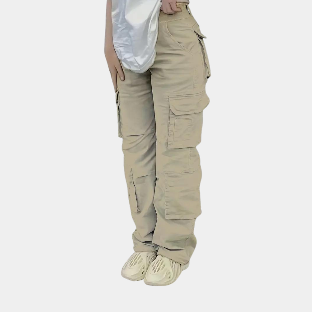 Élise - Cargohose mit hoher Taille