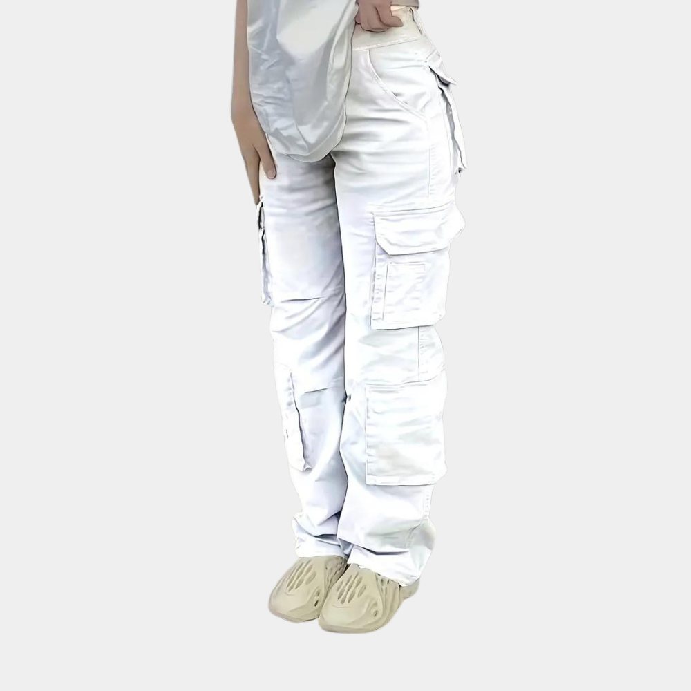 Élise - Cargohose mit hoher Taille