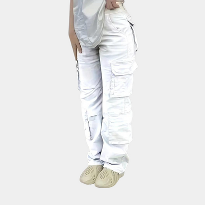 Élise - Cargohose mit hoher Taille