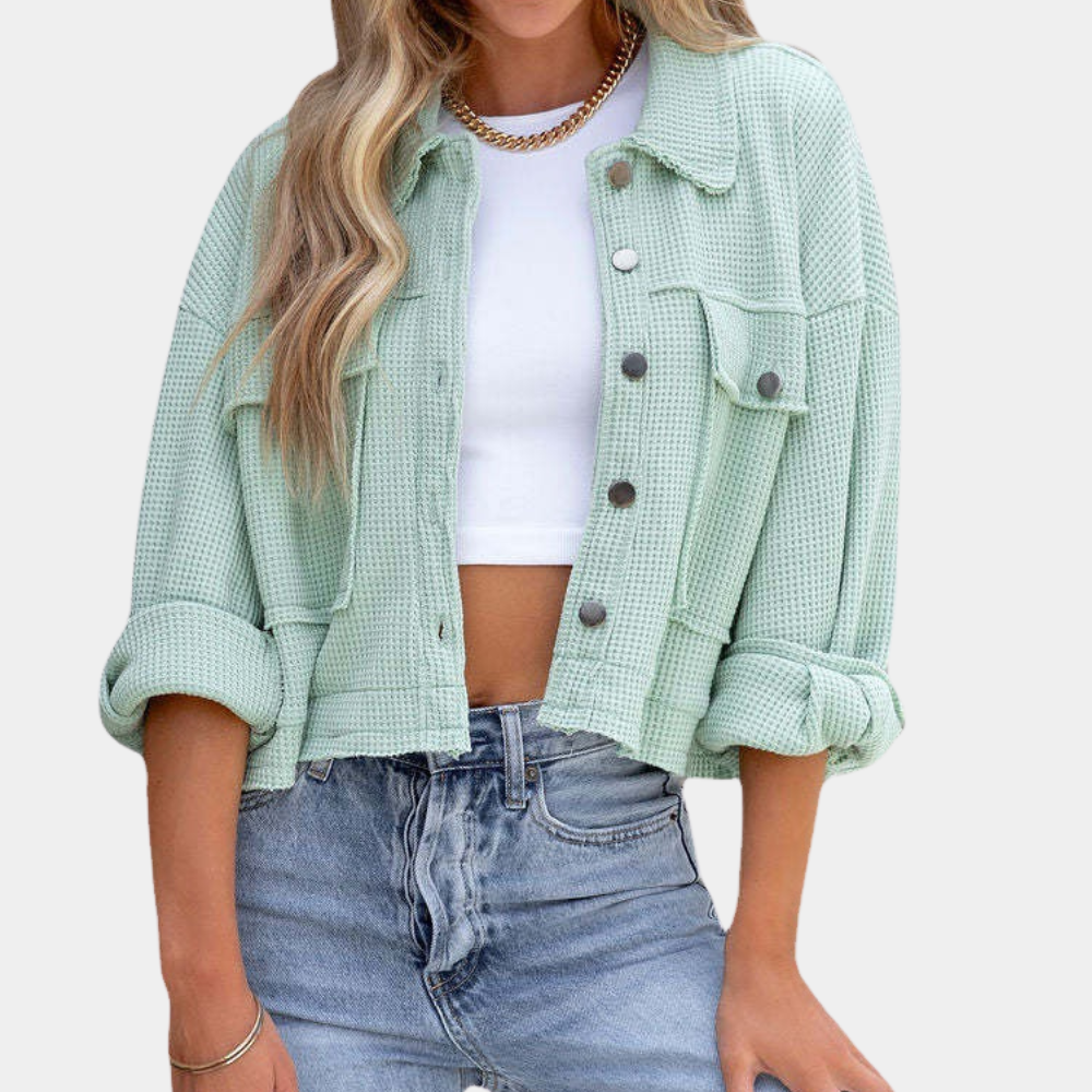 Abigail - trendige Sommerjacke mit Taschen