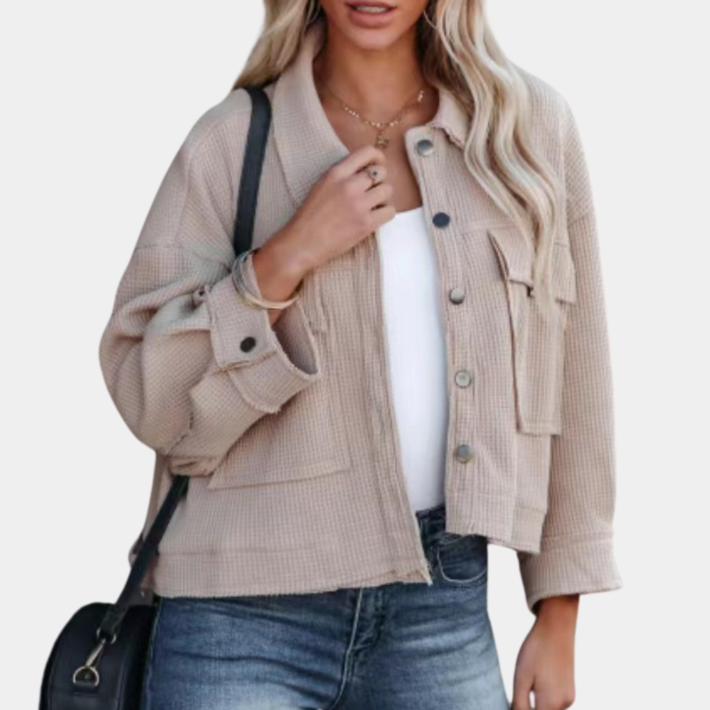 Abigail - trendige Sommerjacke mit Taschen