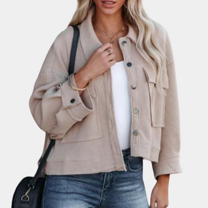 Abigail - trendige Sommerjacke mit Taschen