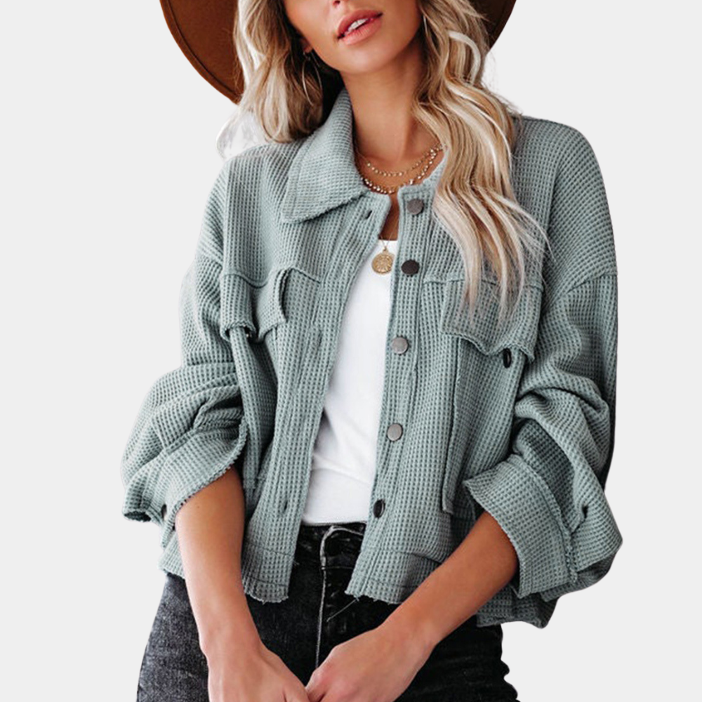 Abigail - trendige Sommerjacke mit Taschen