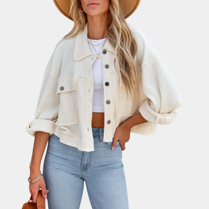 Abigail - trendige Sommerjacke mit Taschen