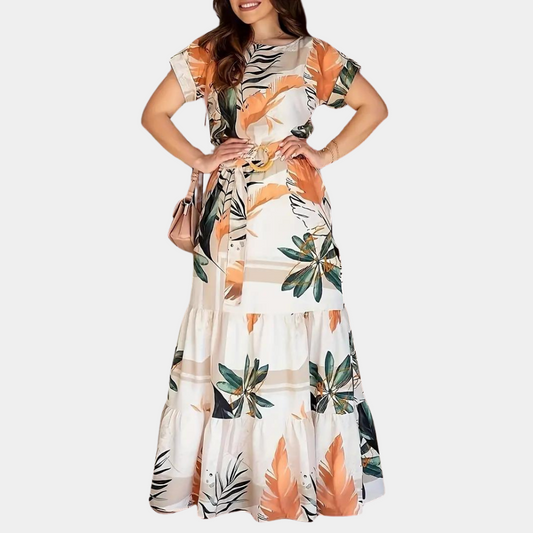 Elegantes geblümtes Kleid für Frauen