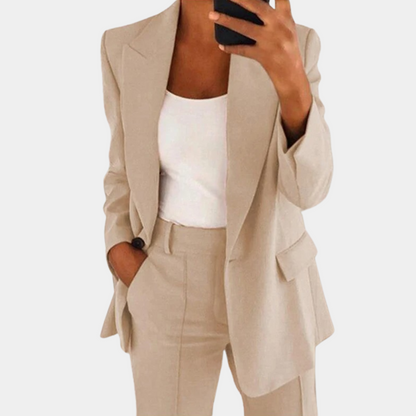 Stilvolles Blazer-Set für Frauen
