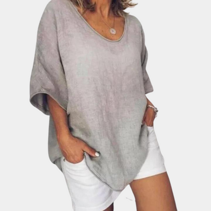 Bequemes und übergroßes T-Shirt für Frauen