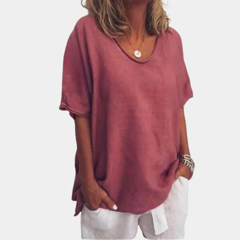 Bequemes und übergroßes T-Shirt für Frauen