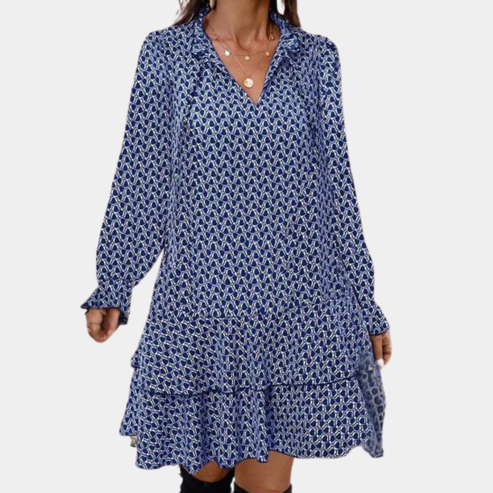 Langärmeliges Kleid für Frauen