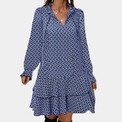 Langärmeliges Kleid für Frauen