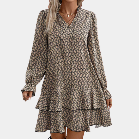 Langärmeliges Kleid für Frauen