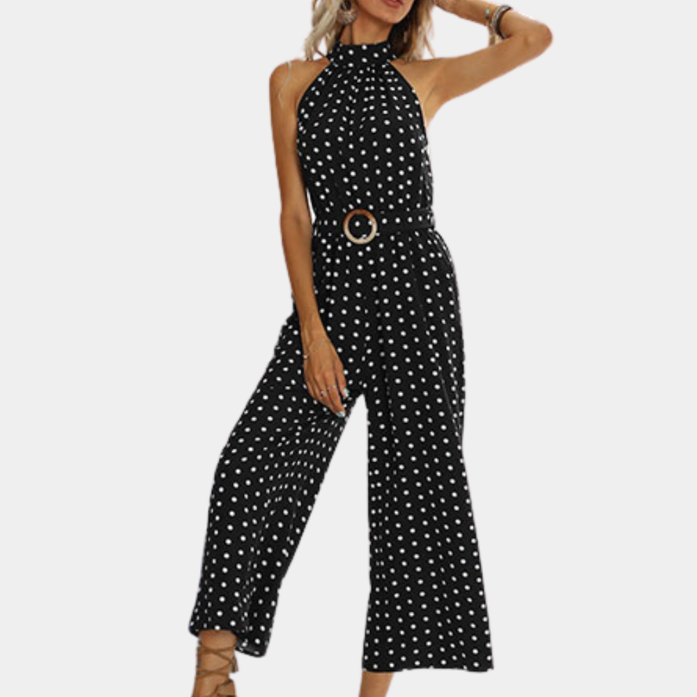Eleganter Neckholder-Jumpsuit für Frauen