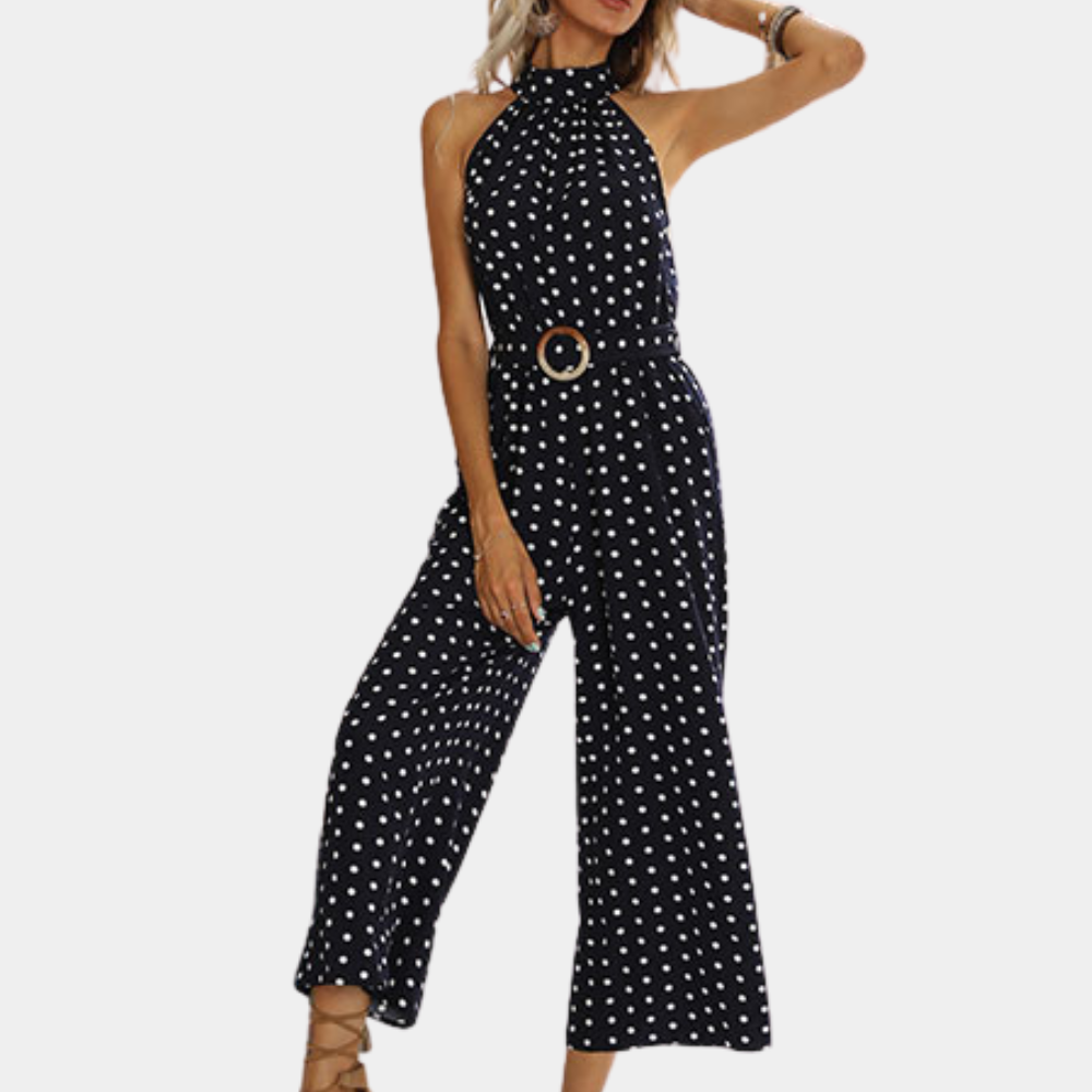 Eleganter Neckholder-Jumpsuit für Frauen