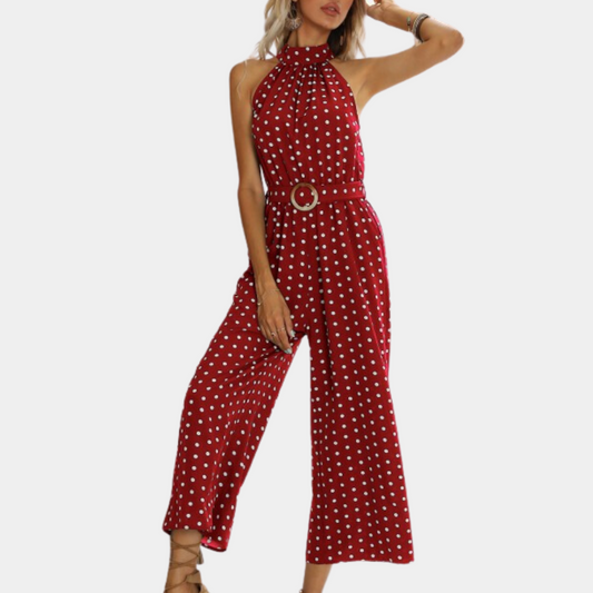 Eleganter Neckholder-Jumpsuit für Frauen