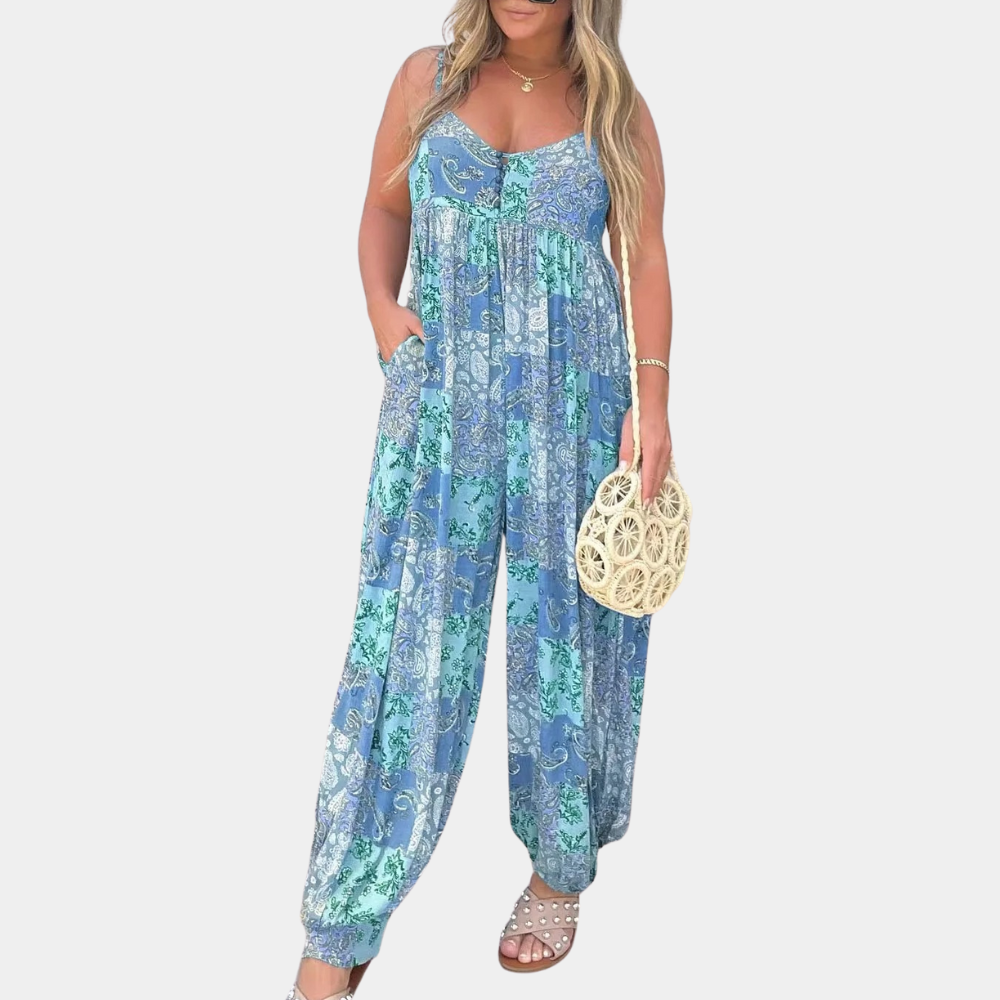 Damen-Jumpsuit im Boho-Stil