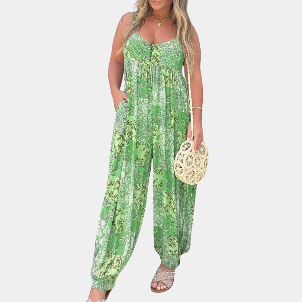 Damen-Jumpsuit im Boho-Stil