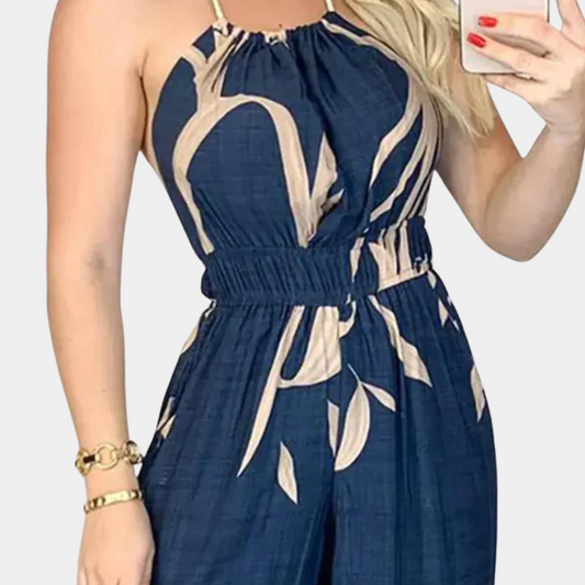 Stylischer Neckholder-Overall für Frauen