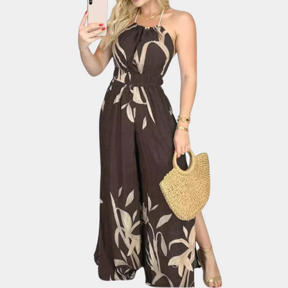 Stylischer Neckholder-Overall für Frauen