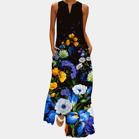 Cliona - Buntes Damenkleid
