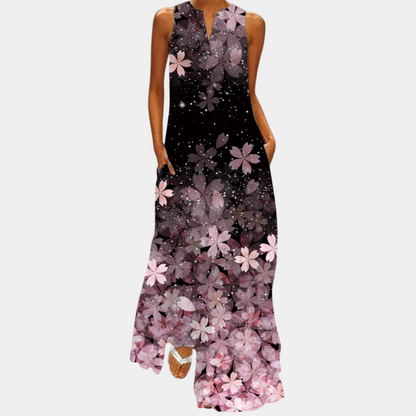 Cliona - Buntes Damenkleid