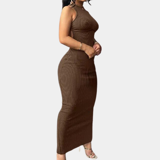 Trendiges rückenfreies Kleid für Frauen