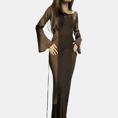 Elegantes langes Damenkleid