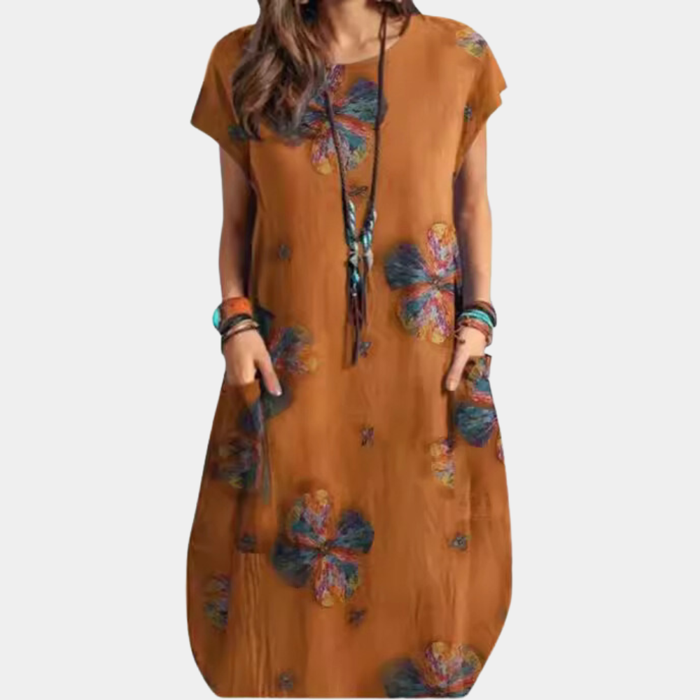 Trendiges Midikleid für Frauen