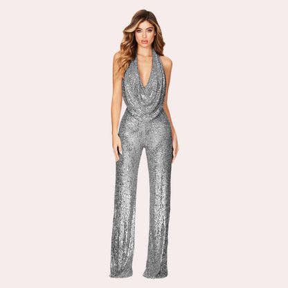 Eoghan - Glamouröser Jumpsuit mit dezentem Glitzer