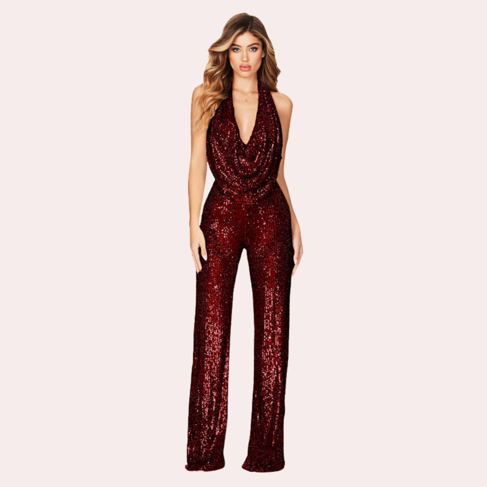 Eoghan - Glamouröser Jumpsuit mit dezentem Glitzer