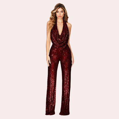 Eoghan - Glamouröser Jumpsuit mit dezentem Glitzer