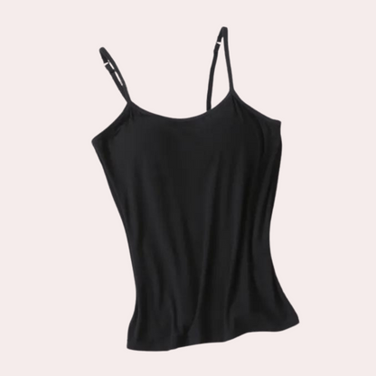 Bequemes gepolstertes Tank-Top für