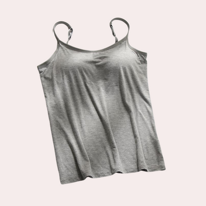 Bequemes gepolstertes Tank-Top für