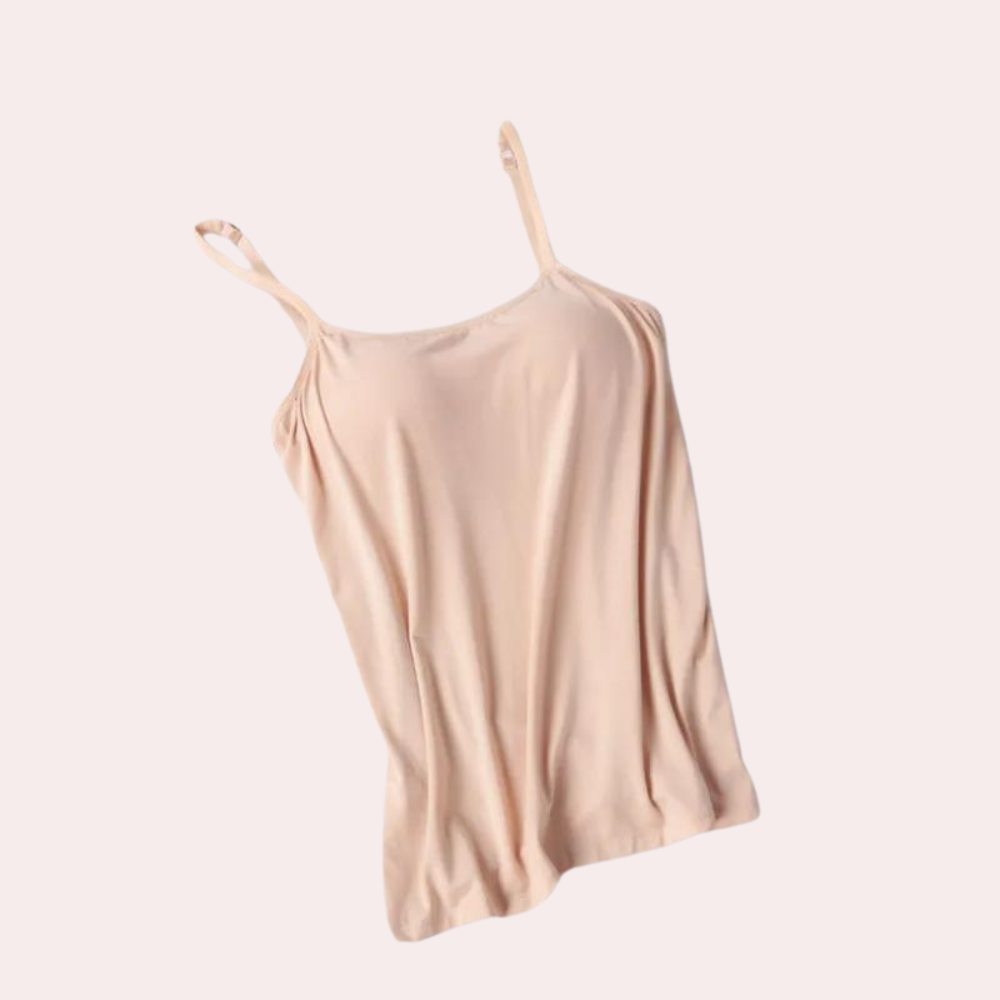 Bequemes gepolstertes Tank-Top für