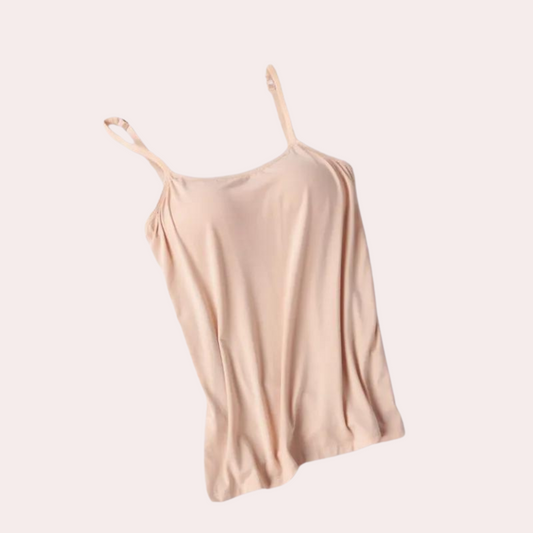 Bequemes gepolstertes Tank-Top für