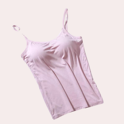 Bequemes gepolstertes Tank-Top für