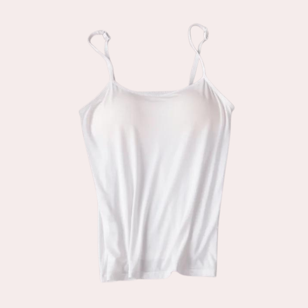 Bequemes gepolstertes Tank-Top für