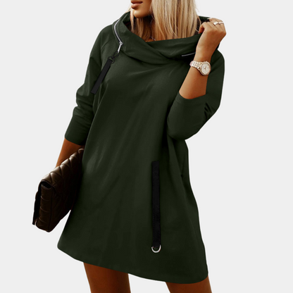 Stylisches Kapuzenkleid für Frauen