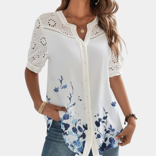 Bequemes, locker sitzendes Damen-Top