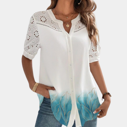 Bequemes, locker sitzendes Damen-Top