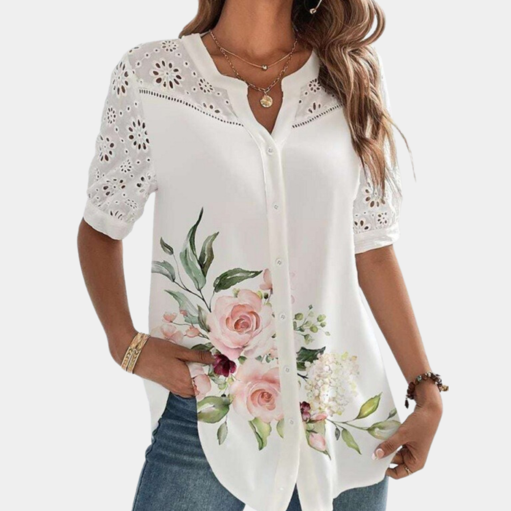 Bequemes, locker sitzendes Damen-Top