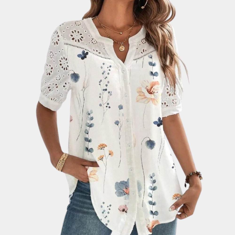 Bequemes, locker sitzendes Damen-Top