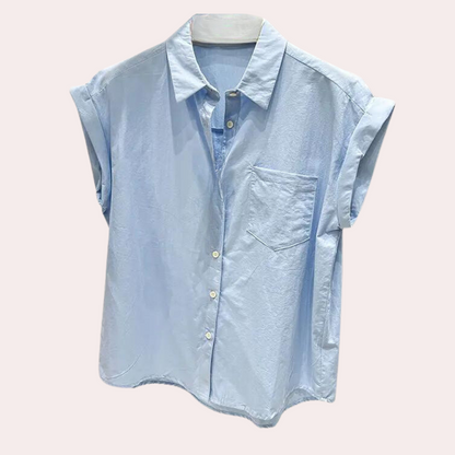 Nadya - Sommerliche ärmellose Bluse für Frauen