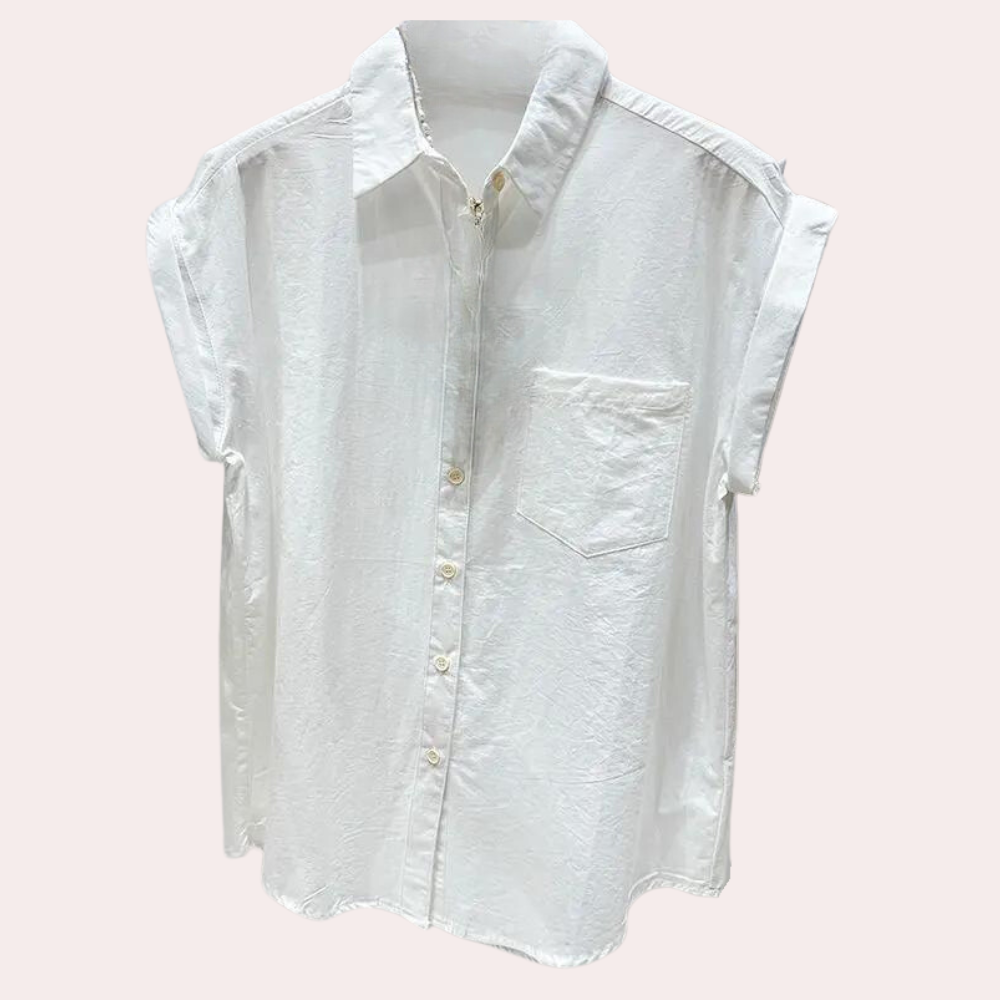 Nadya - Sommerliche ärmellose Bluse für Frauen