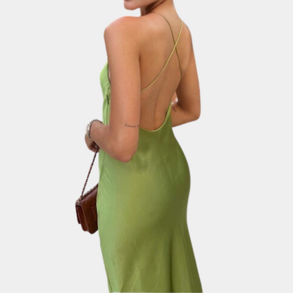 Ärmelloses Maxikleid für Frauen